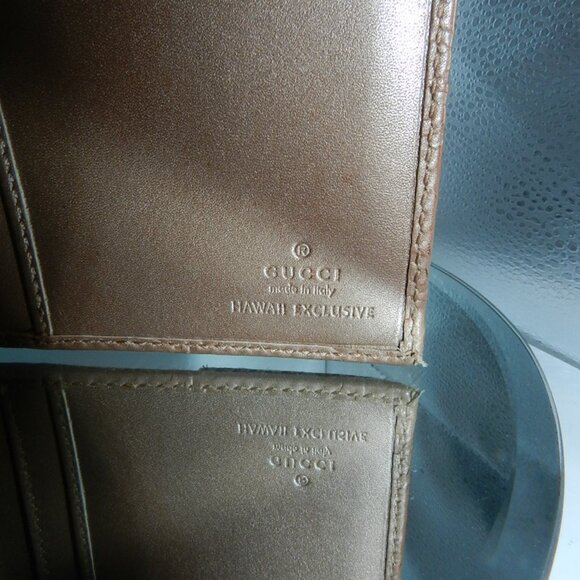 Limited Edition Gucci Guccissma Rose Gold Continental Wallet Hawaii Exclusive - Picture 15 of 16